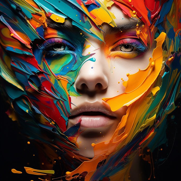 madgingermedia captivating artistic portrayal Colour Psychology