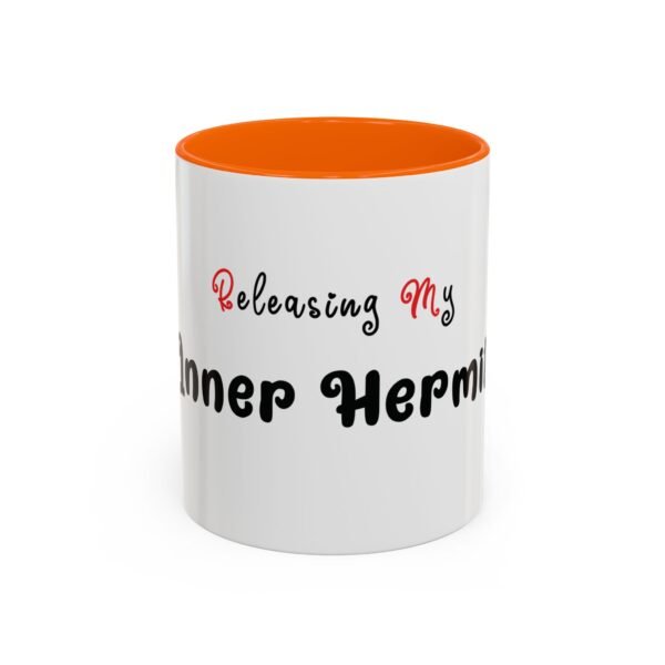 Mug - 'Releasing My Inner Hermit' Accent Coffee Mug (11, 15oz) - Image 21