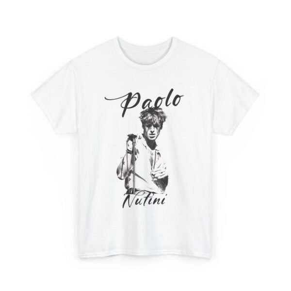 Music Lover Unisex Heavy Cotton Tee - Paolo Nutini Design - Image 4