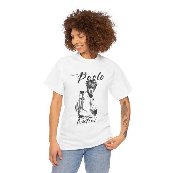 Music Lover Unisex Heavy Cotton Tee - Paolo Nutini Design - Image 9