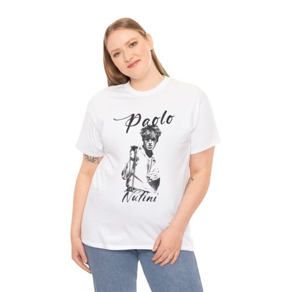 Music Lover Unisex Heavy Cotton Tee - Paolo Nutini Design - Image 6